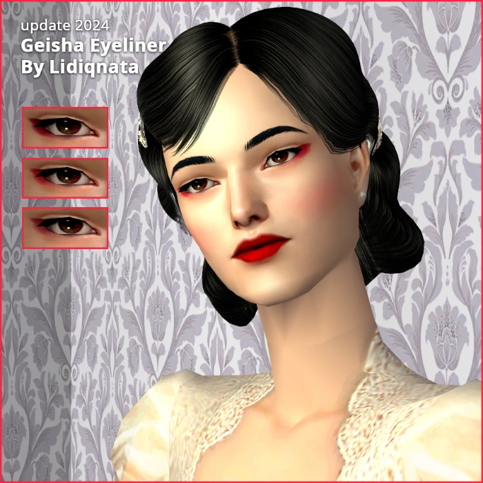 Geisha eyeliner by lidiqnata for sims 2